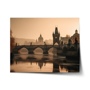 Plakát Praha Karlův most 1