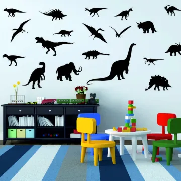 Samolepka na zeď: Dinosauři set