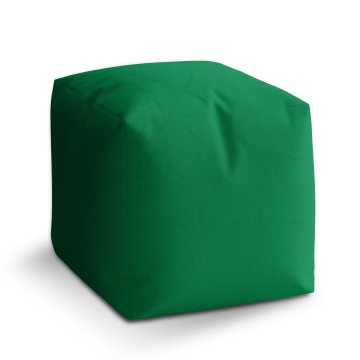 Taburet Cube Bledě zelená: 40x40x40 cm