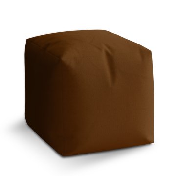 Taburet Cube Hnědá: 40x40x40 cm