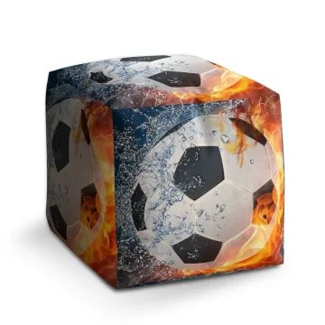 Taburet Cube Fotbalový míč
