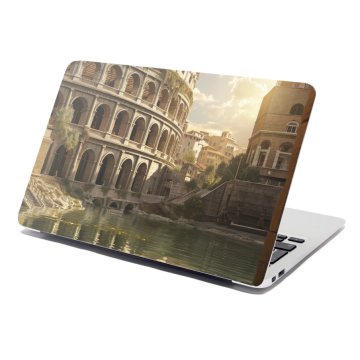 Samolepka na notebook Řím Koloseum Art