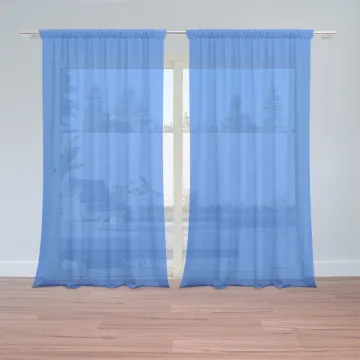 Záclony Královská modrá: 2ks 150x250cm