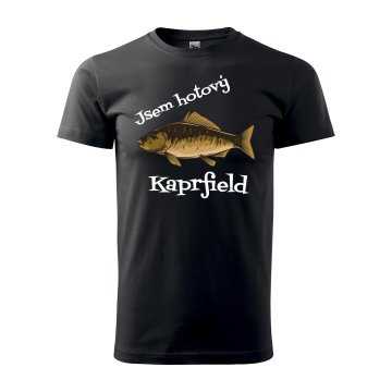 Tričko pro rybáře - Jsem hotový Kaprfield