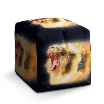 Taburet Cube Lev art: 40x40x40 cm