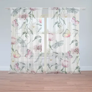 Záclony Letní zahrada: 2ks 150x250cm