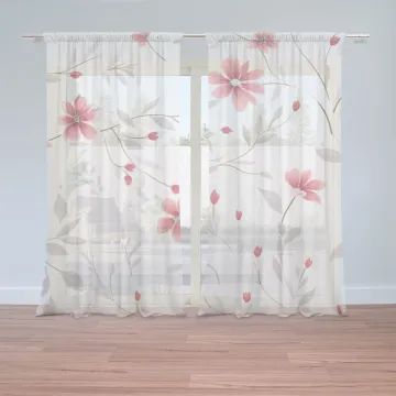 Záclony Přírodní elegance: 2ks 150x250cm