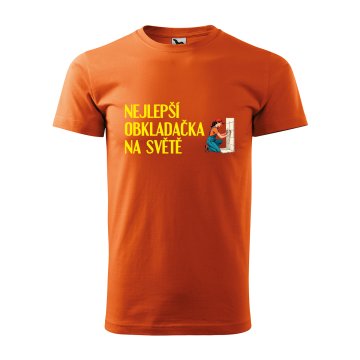 Tričko s potiskem Nejlepší obkladačka na světě