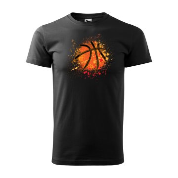 Tričko s potiskem Basketball paint