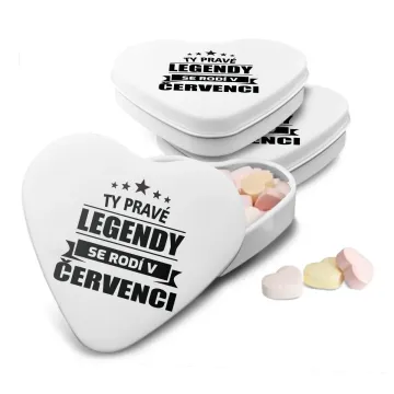 Bonbónky Ty pravé legendy se rodí v červenci - 3 ks