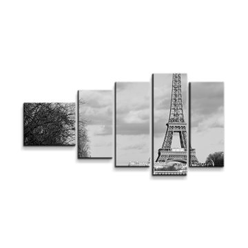 Obraz - 5-dílný Eiffelova věž 5