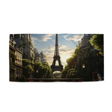 Ručník Paříž Eifellova věž Art