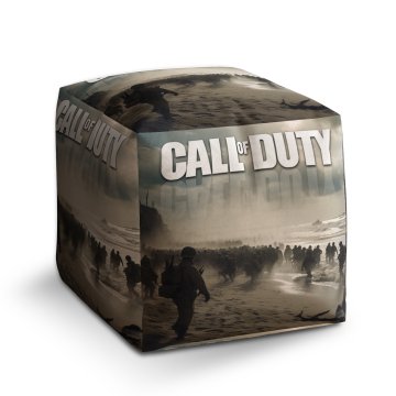 Taburet Cube Call of Duty Normandie: 40x40x40 cm