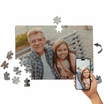 Puzzle s vlastní fotkou: A4 120 dílků