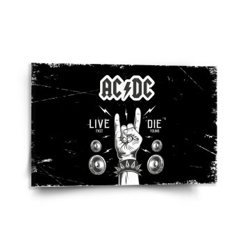 Obraz ACDC Live fast, die young