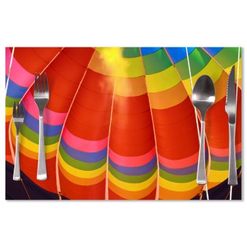 Prostírání Horkovzdušný balon: 40x30cm