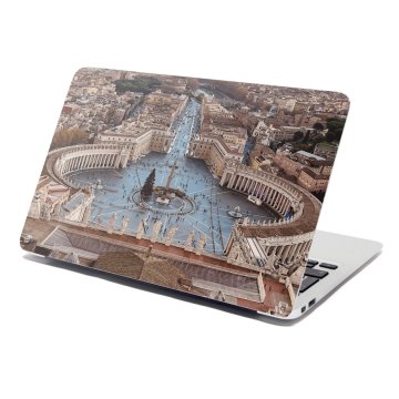 Samolepka na notebook Řím Vatikán Svatopetrské náměstí