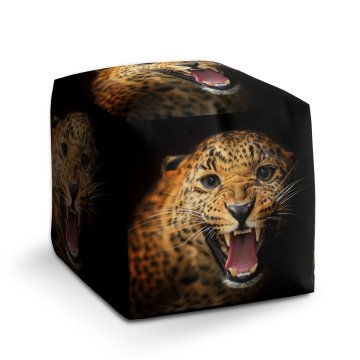 Taburet Cube Gepard 2: 40x40x40 cm