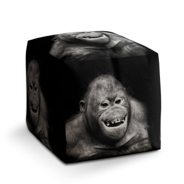 Taburet Cube Orangutan: 40x40x40 cm