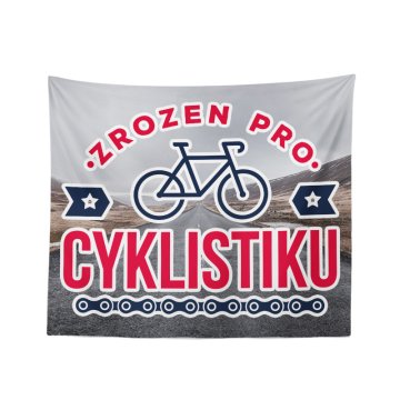 Deka Zrozen pro cyklistiku: 150x120 cm