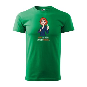 Tričko s potiskem Ano, jsem manažerka