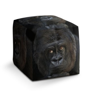 Taburet Cube Gorila: 40x40x40 cm