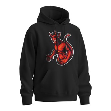 Mikina s potiskem Devil