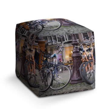 Taburet Cube Městské kolo: 40x40x40 cm