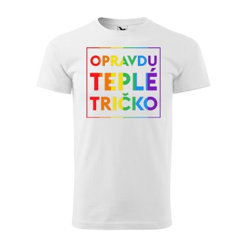 Tričko s potiskem - Opravdu teplé tričko