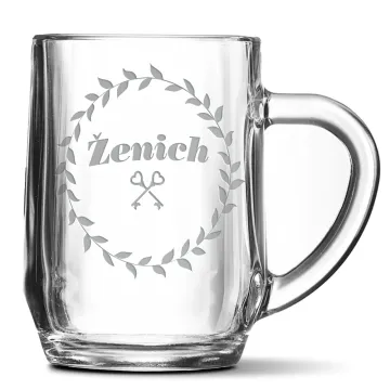 Půllitr Ženich: 0,5