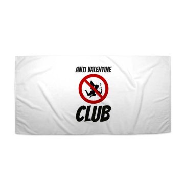 Ručník Anti Valentine Club