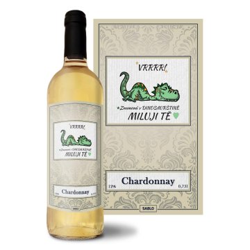 Bílé víno Dinosaurus: 0,75 l