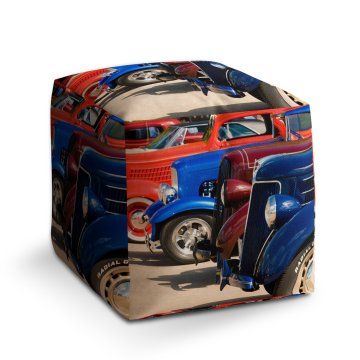 Taburet Cube Veteráni: 40x40x40 cm