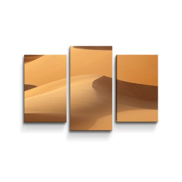 Obraz - 3-dílný Písečné duny