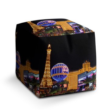 Taburet Cube Las Vegas 3: 40x40x40 cm