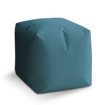 Taburet Cube Bledě modrá: 40x40x40 cm