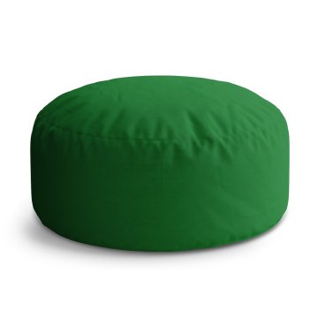 Taburet Circle Tmavě zelená: 40x50 cm