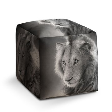 Taburet Cube Lvíček: 40x40x40 cm