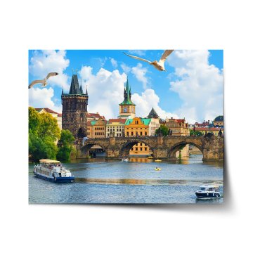 Plakát Praha Karlův most 2