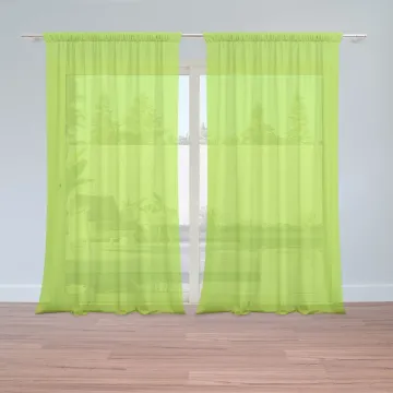 Záclony Limetková: 2ks 150x250cm