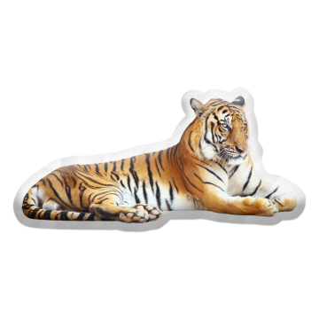 3D polštář ve tvaru Tygr