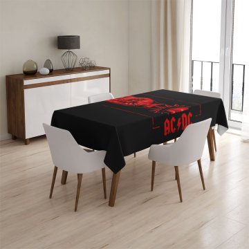 Ubrus ACDC Červená ruka