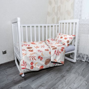 Dětské povlečení do postýlky Podzimní harmonie