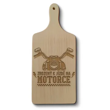 Prkénko Zrozený k jízdě na motorce