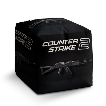 Taburet Cube Counter Strike 2 AK: 40x40x40 cm