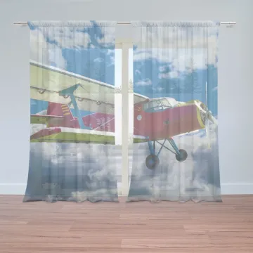 Záclony Letoun: 2ks 150x250cm