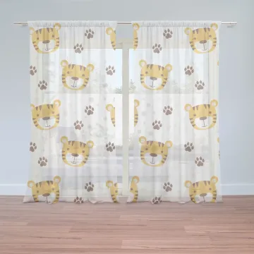 Záclony Tygřík: 2ks 150x250cm