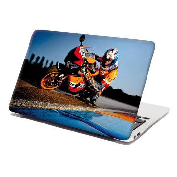Samolepka na notebook Motorkář 2