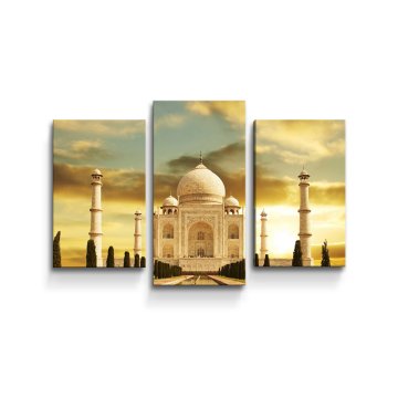 Obraz - 3-dílný Taj Mahal