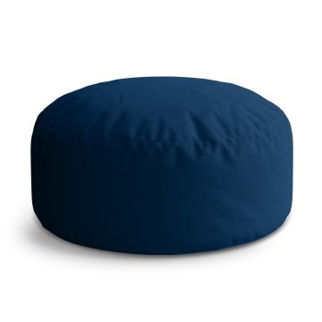 Taburet Circle Námořní modrá: 40x50 cm